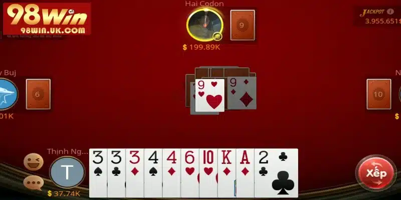 Chiến thuật khi chơi tiến lên miền Nam 98WIN